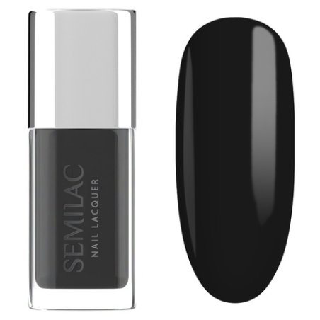Semilac Classic Black Nail Lacquer 9 Ml