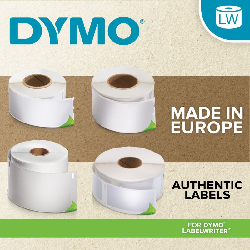 DYMO 2223590 étiquette à imprimer Blanc Imprimante d'étiquette adhésive