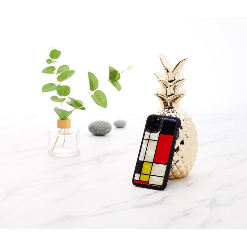 iKins SmartPhone case iPhone 11 Pro mondrian black