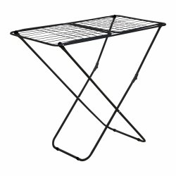 JATA HTEN2370 laundry drying rack/line Floor-standing rack Black