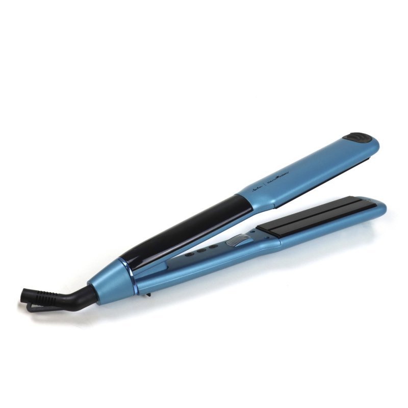 JATA JBPP5570 hair styling tool Straightening iron Warm Black, Blue 60 W 2 m