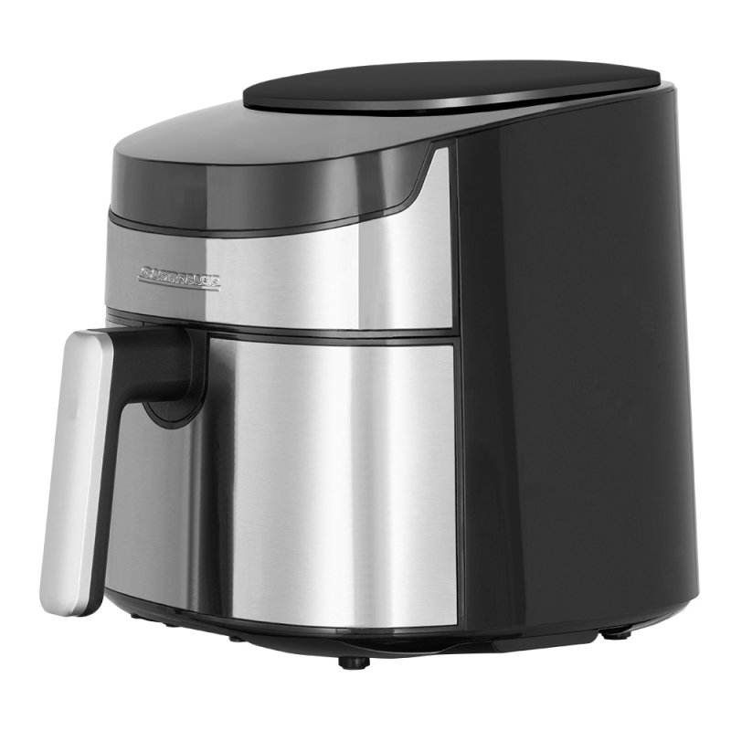 Gastroback Design Air Pro Single 3.7 L Stand-alone 1300 W Hot air fryer Black, Stainless steel