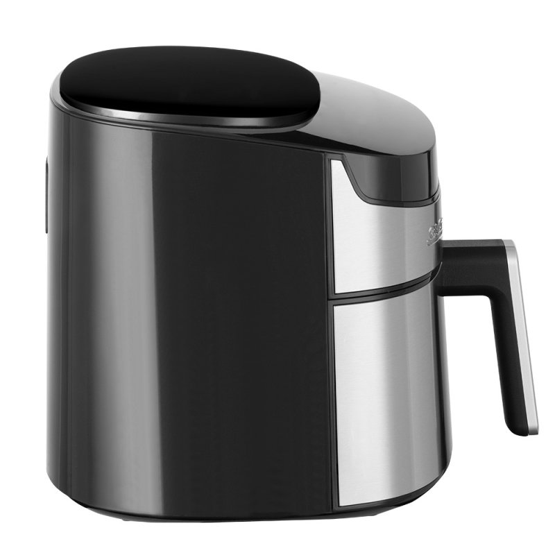 Gastroback Design Air Pro Unique 3,7 L Autonome 1300 W Friteuse d’air chaud Noir, Acier inoxydable