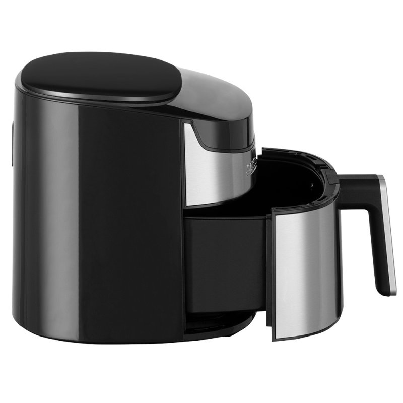 Gastroback Design Air Pro Unique 3,7 L Autonome 1300 W Friteuse d’air chaud Noir, Acier inoxydable