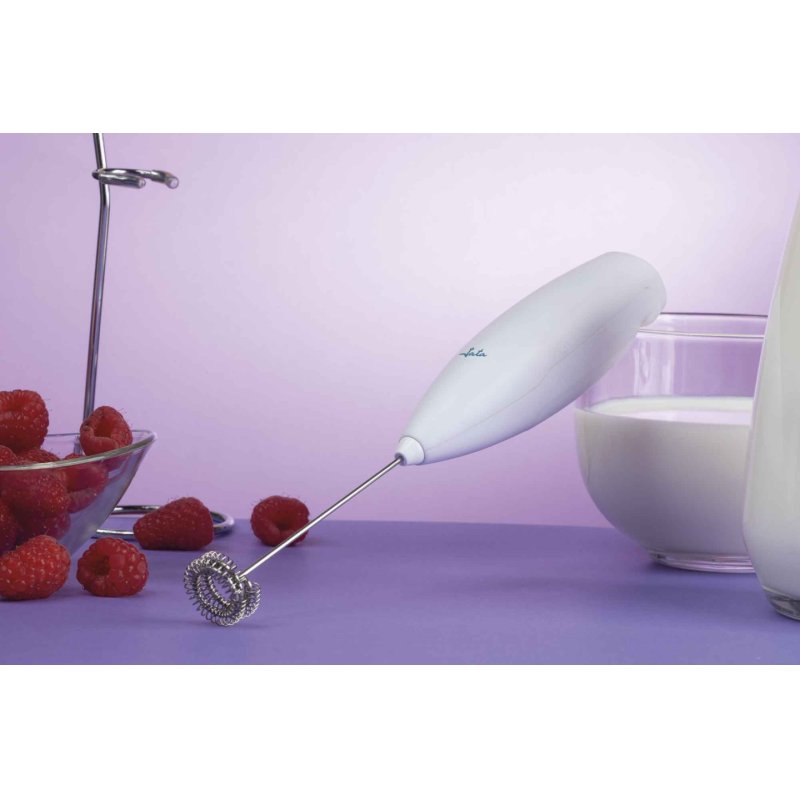 JATA JEES1111 milk frother/warmer Automatic Blue, White