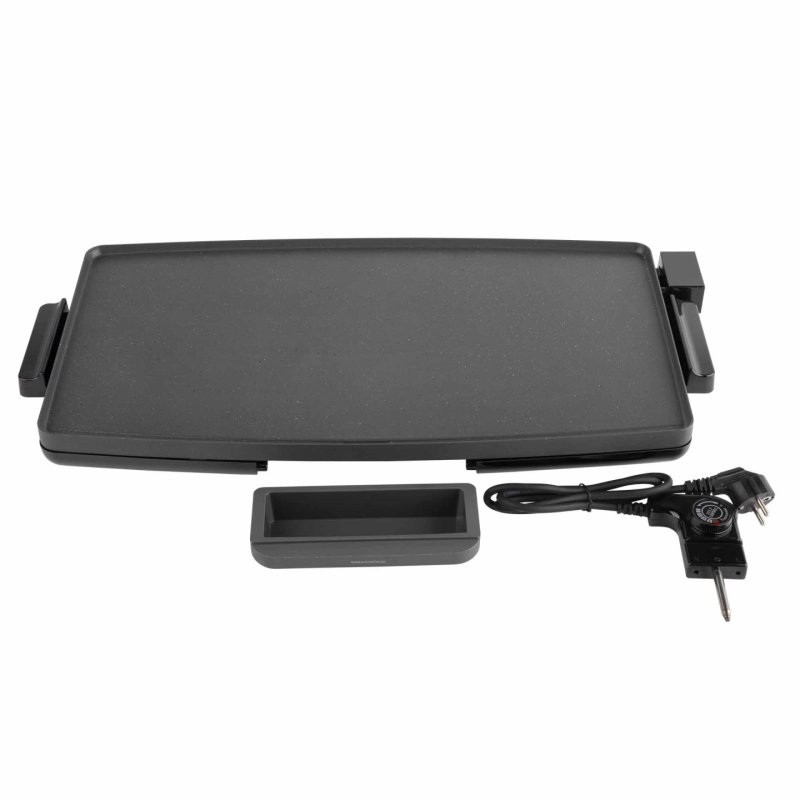 JATA JEGR1603 electric griddle Freestanding 2400 W Black