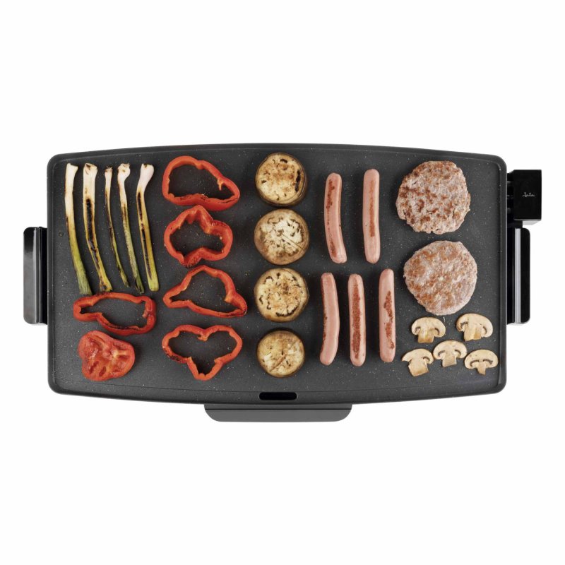 JATA JEGR1603 electric griddle Freestanding 2400 W Black