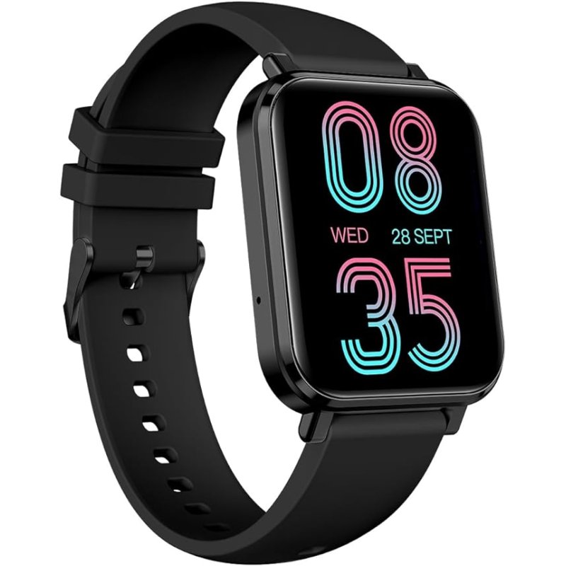 myPhone Watch LS 4,7 cm (1.85") IPS Numérique 240 x 286 pixels Écran tactile Noir