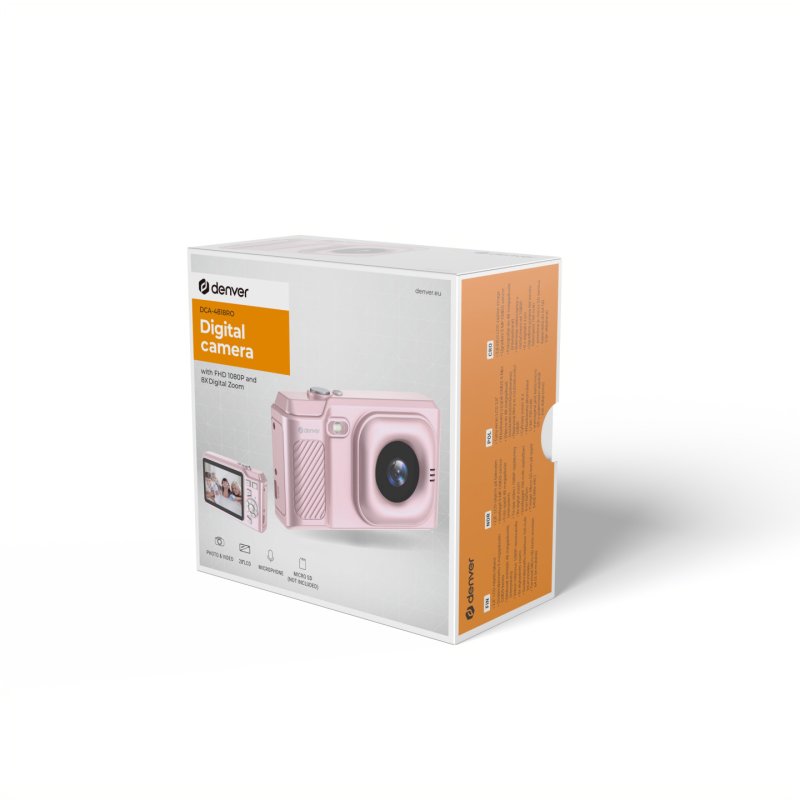 Denver DCA-4818RO compact camera Appareil-photo compact 5 MP CMOS 20 x 20 pixels Rose