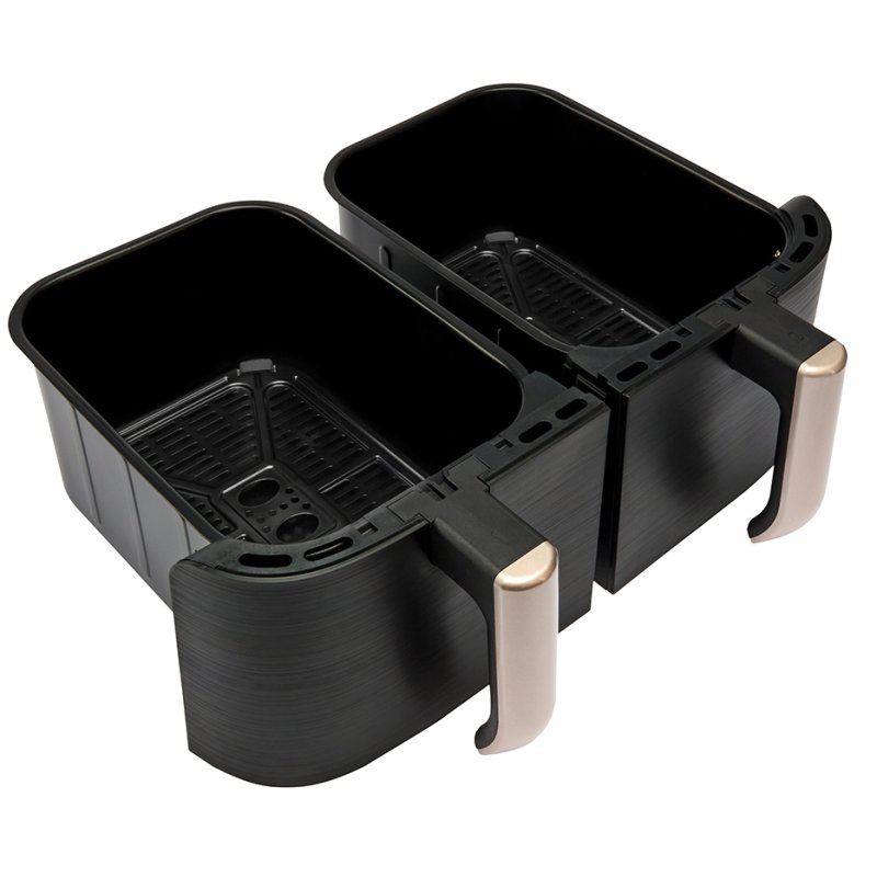 Russell Hobbs SatisFry Dual Basket Heißluftfritteuse Double 9 L Stand-alone 2800 W Hot air fryer Black