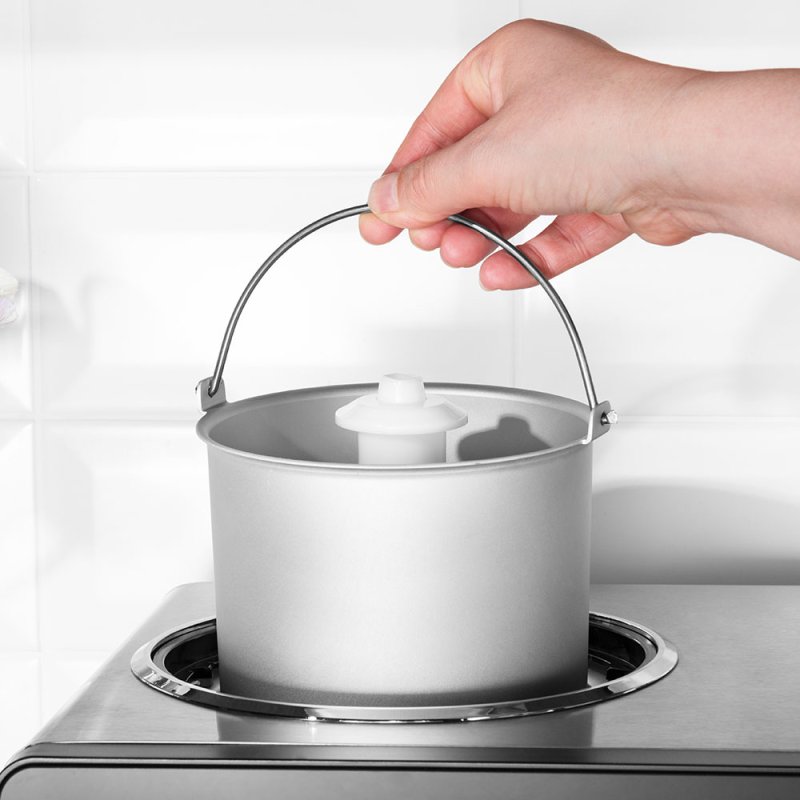 Gastroback Design Advanced Control Traditional ice cream maker 1.5 L 150 W Black, Satin steel