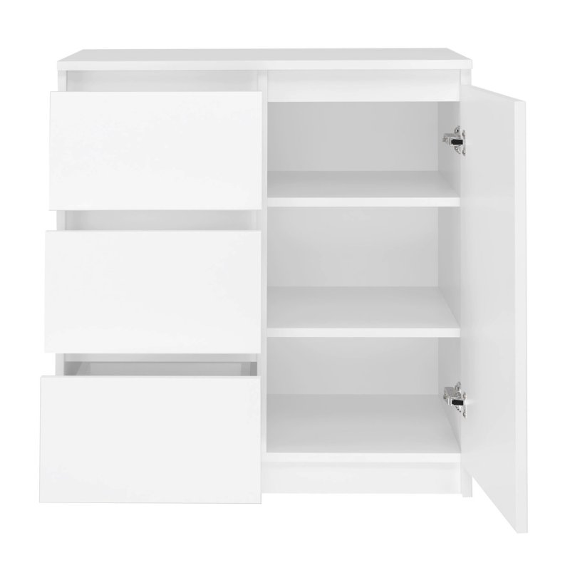 Topeshop 1D3S BIEL KPL chest of drawers