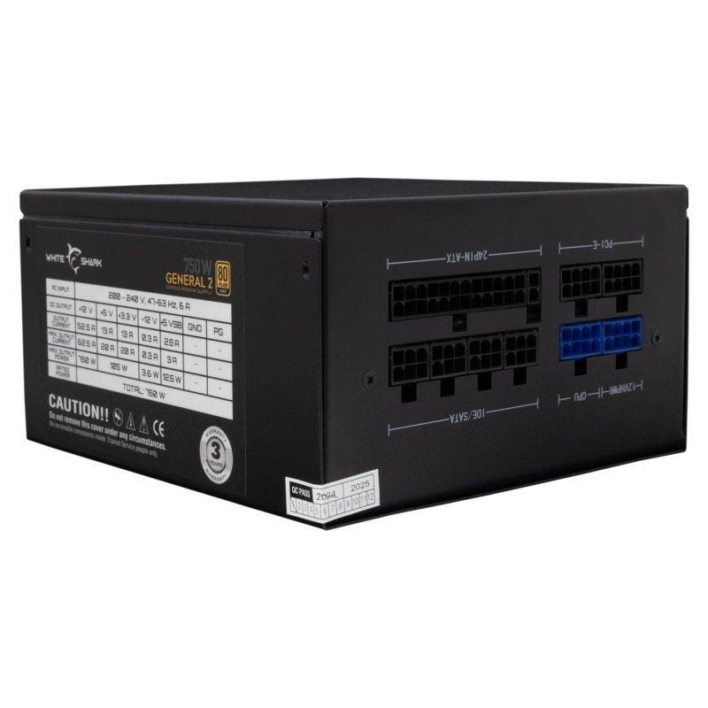 White Shark GPSU-750W General-2 750W 80 GOLD Full Modular