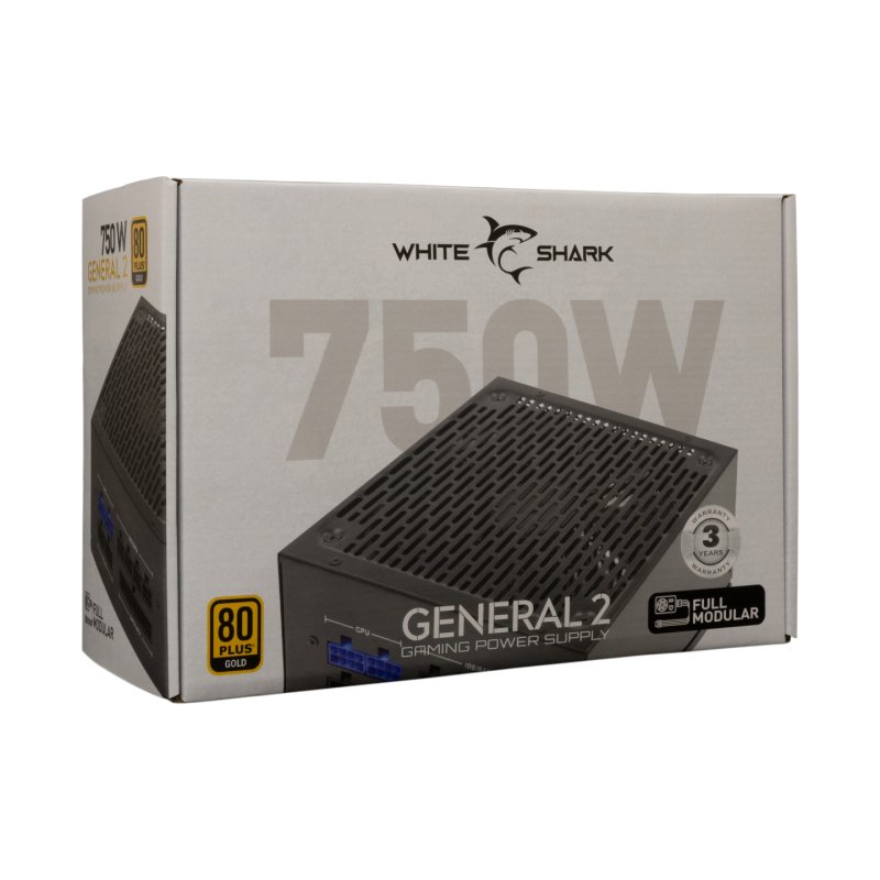 White Shark GPSU-750W General-2 750W 80 GOLD Full Modular
