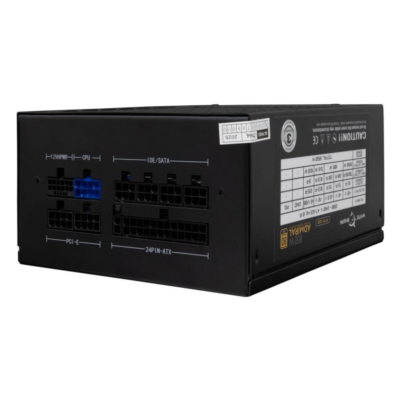 White Shark GPSU-850W Admiral 850W 80 GOLD Full Modular