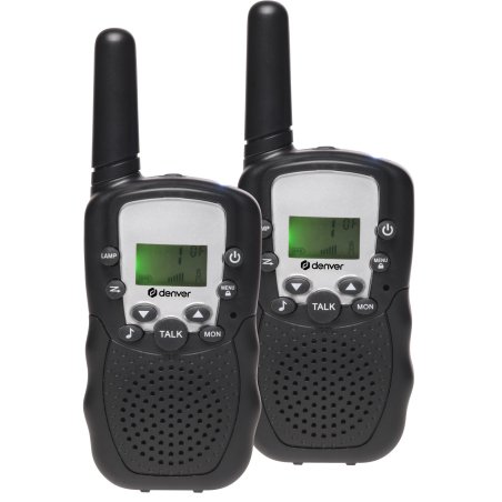 Denver WTA-449 two-way radio 8 channels 446 MHz Black