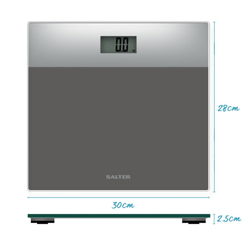 Salter 9206 SVSV3RCFEU16 Glass Bathroom Scales