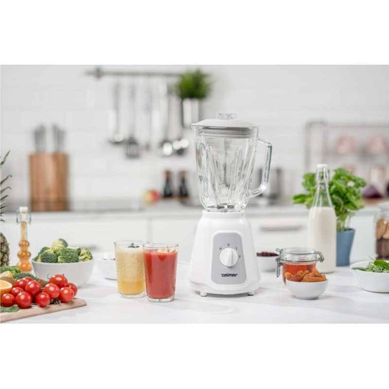 Zelmer ZSB4707 biały 1,5 L Mixeur de cuisine 500 W Blanc