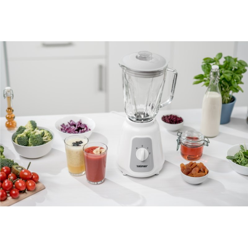 Zelmer ZSB4707 biały 1,5 L Mixeur de cuisine 500 W Blanc