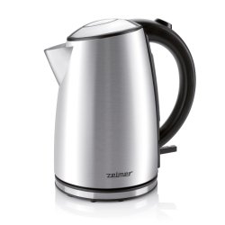 Zelmer ZCK1274 electric kettle 1.7 L 2000 W Aluminium, Stainless steel