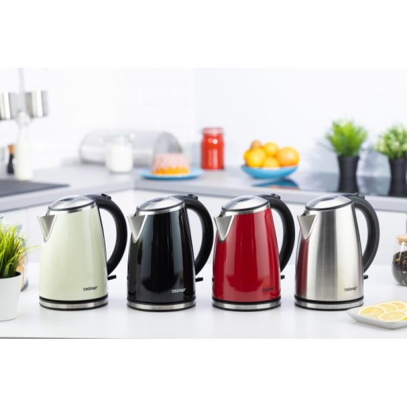 Zelmer ZCK1274 electric kettle 1.7 L 2000 W Aluminium, Stainless steel