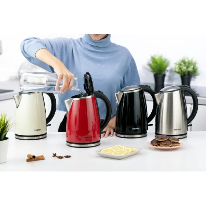Zelmer ZCK1274 electric kettle 1.7 L 2000 W Aluminium, Stainless steel