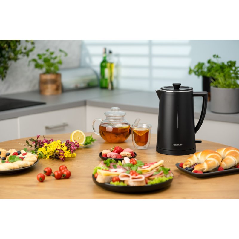 Czajnik 2200W 1 7L ZELMER ZCK8020B