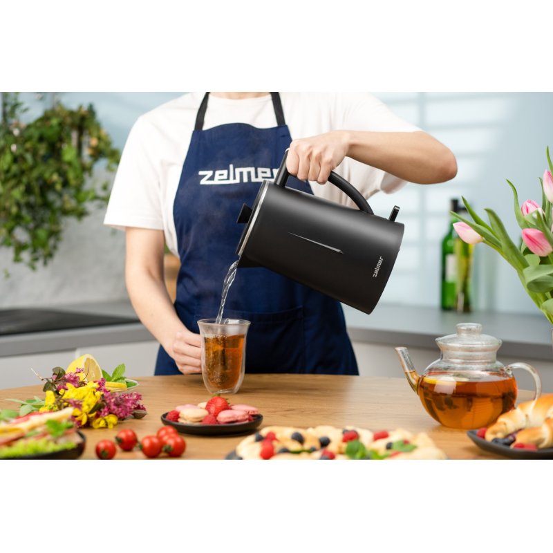 Czajnik 2200W 1 7L ZELMER ZCK8020B