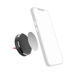 Hama Magnet Passive holder Mobile phone/Smartphone Black