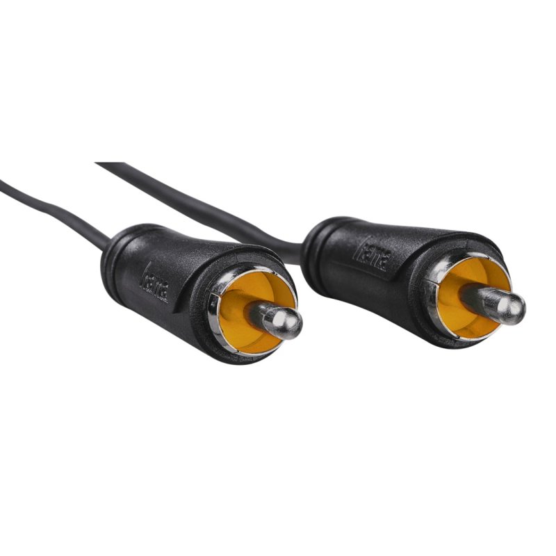 Hama 00205099 audio cable 3 m RCA Black
