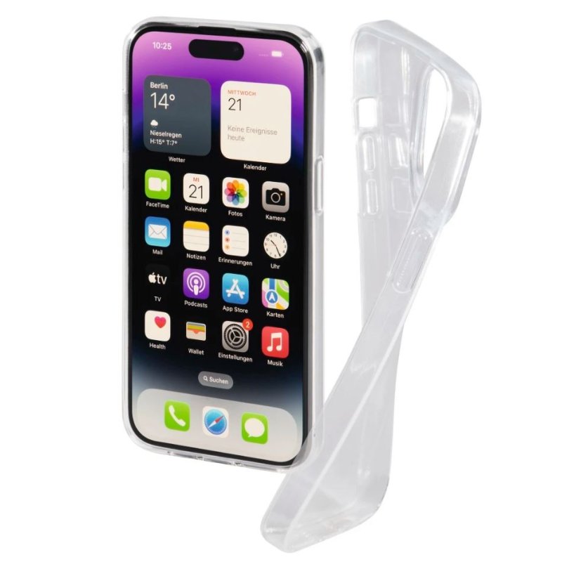 Hama Crystal Clear coque de protection pour téléphones portables 15,5 cm (6.1") Housse Transparent