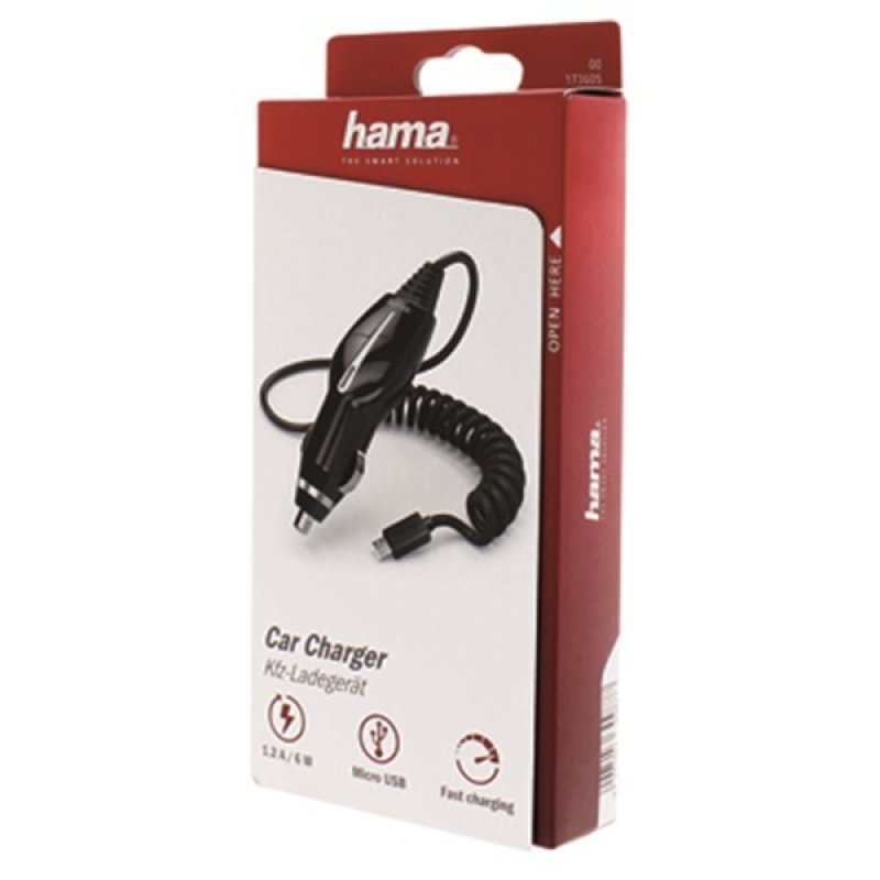 Hama 00173605 mobile device charger Universal Black Cigar lighter Auto