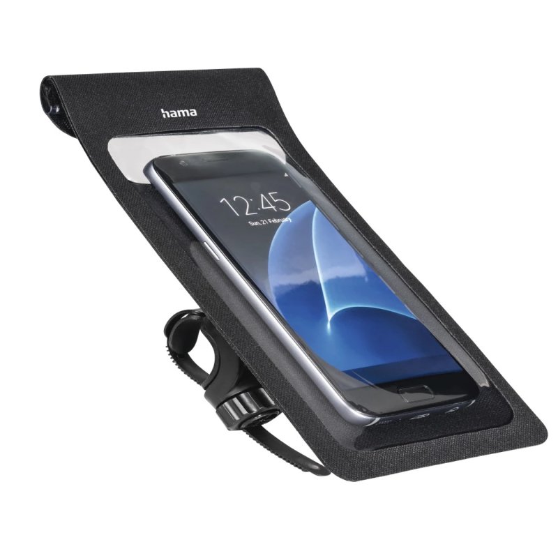Hama Slim coque de protection pour téléphones portables Étui Noir, Transparent