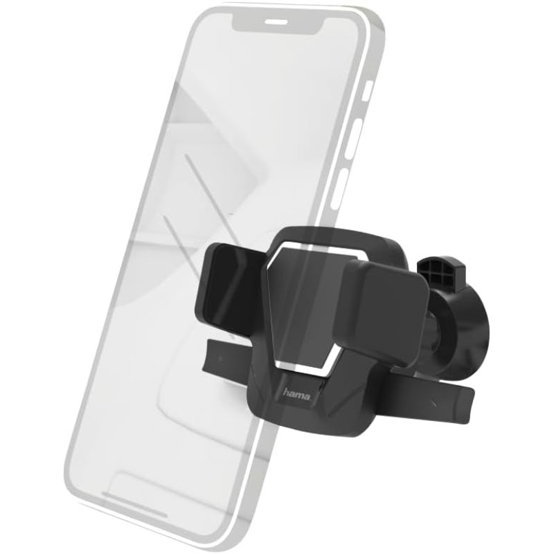 Hama Comfort Vent Passive holder Mobile phone/Smartphone Black