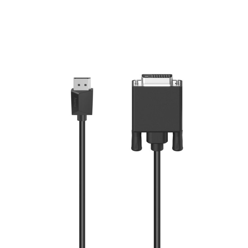 Hama 00200713 câble vidéo et adaptateur 1,5 m DisplayPort DVI Noir