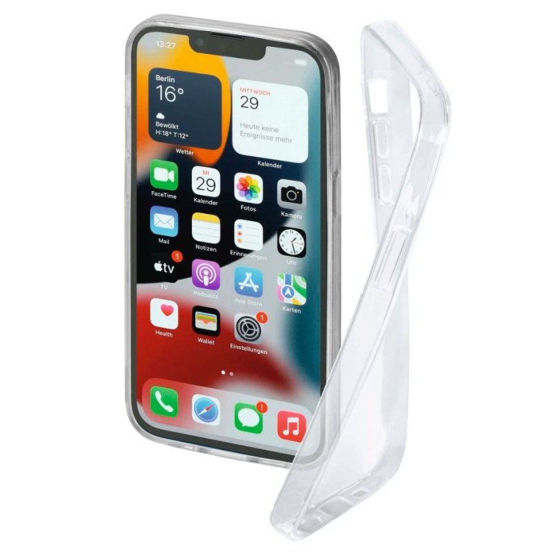 Hama "Crystal Clear" coque de protection pour téléphones portables 15,8 cm (6.2") Housse Transparent