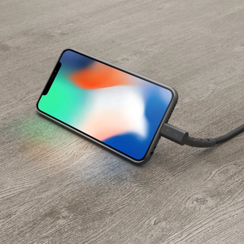 Hama Stand câble USB USB 2.0 1,5 m USB A Micro-USB B Noir