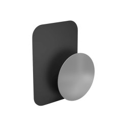 Hama Magnet Support passif Mobile/smartphone, Tablette / UMPC Noir, Argent