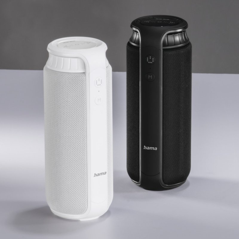 Hama Pipe 2.0 Stereo portable speaker White 24 W