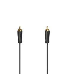 Hama 00205148 audio cable 1.5 m RCA Black