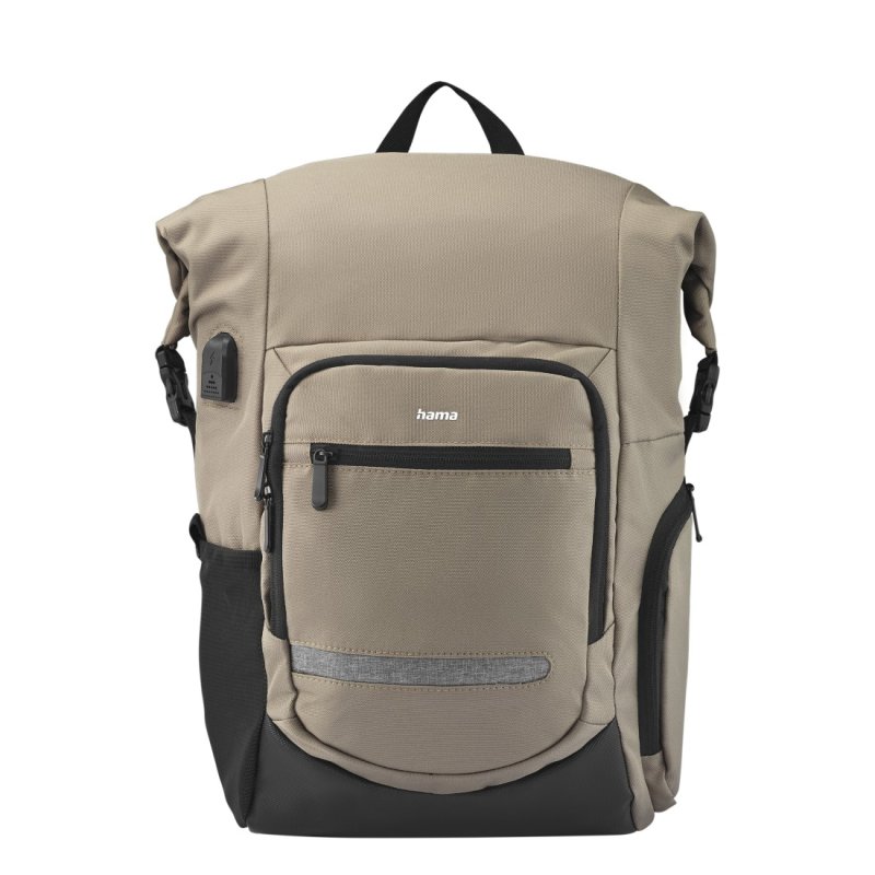 Hama Terra 39.6 cm (15.6") Backpack Beige, Black