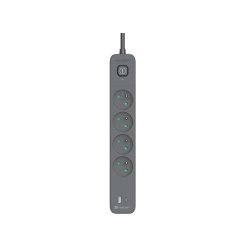 Tracer 47026 Power Line 1.5m (4 outlets 1x USB A 1x Type C, PD18W)