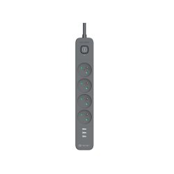 Tracer 47027 Power Line 1.5m (4 outlets 3x USB A, 5V 2,4A)