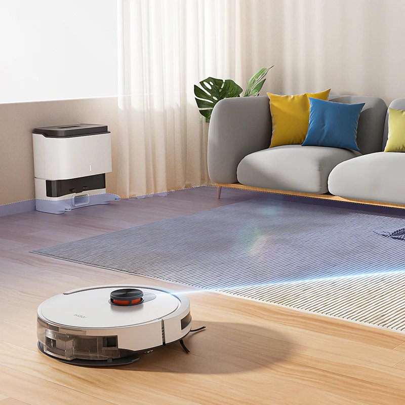 Xiaomi ROIDMI EVE CC Vacuum and Mop Cleaner with Cleaning Base, White Damaged Box