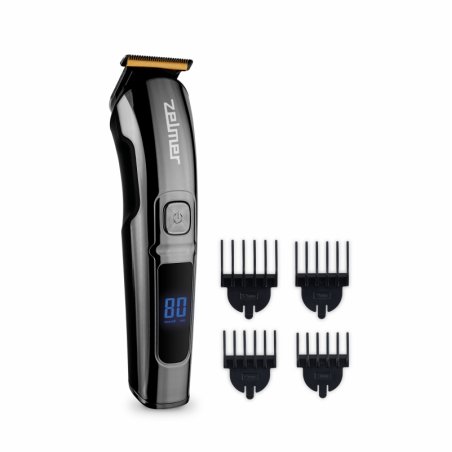 Zelmer ZMB6000 hair trimmers/clipper Black, Stainless steel 5 Lithium-Ion (Li-Ion)