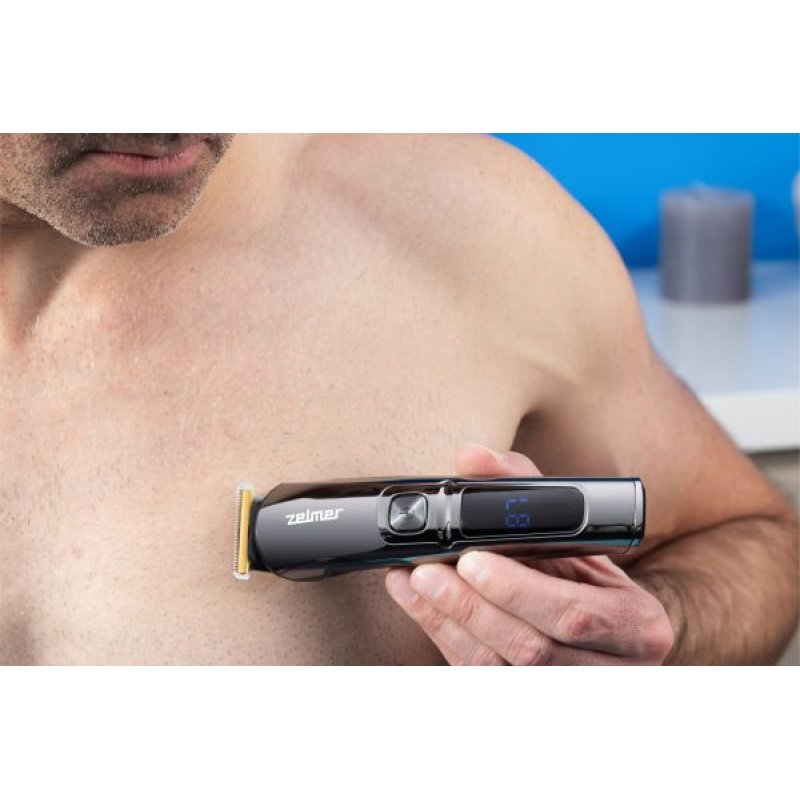 Zelmer ZMB6000 tondeuse à cheveux Noir, Acier inoxydable 5 Lithium-Ion (Li-Ion)