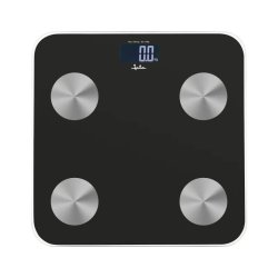 JATA HBAS1155 Rectangle Black Electronic personal scale