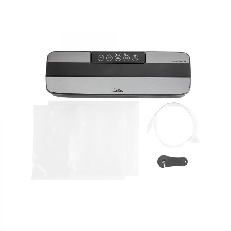 JATA JEEV2240 vacuum sealer 700 mbar Black, Stainless steel