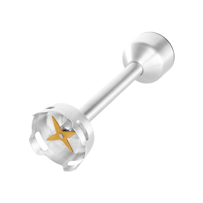 Gastroback 40972 blender 0,5 L Mélangeur par immersion 1200 W Noir, Acier inoxydable