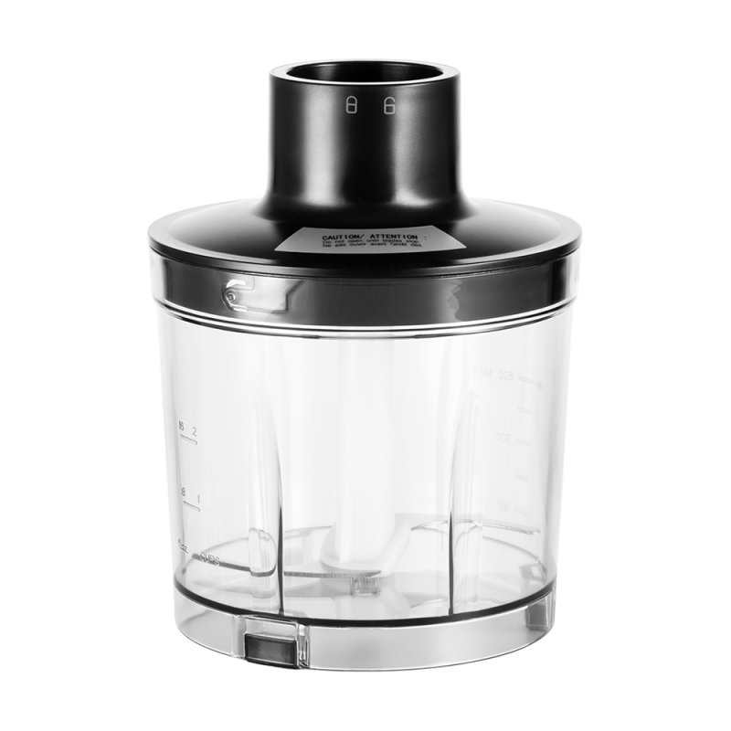 Gastroback 40972 blender 0,5 L Mélangeur par immersion 1200 W Noir, Acier inoxydable